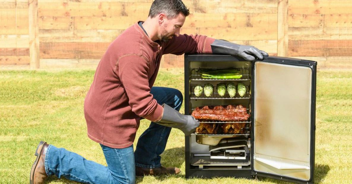 electric smoking grill