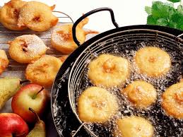 frying donuts 