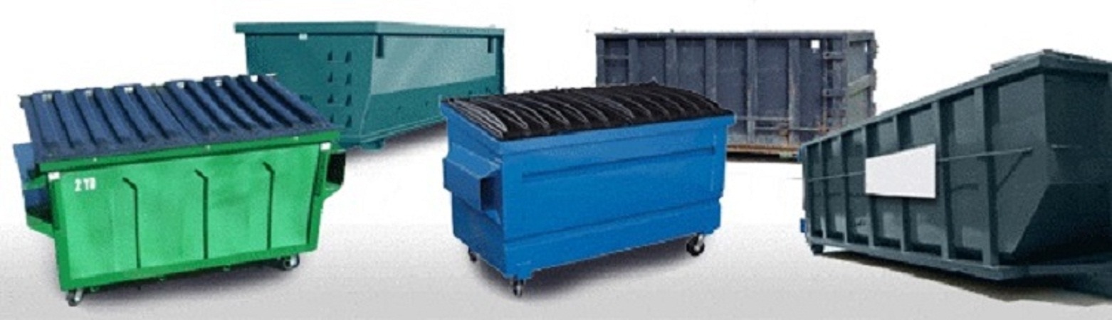 variety of dumpsters